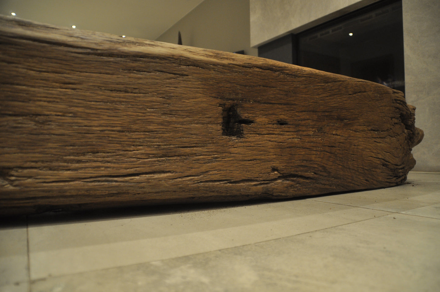 Old oak log