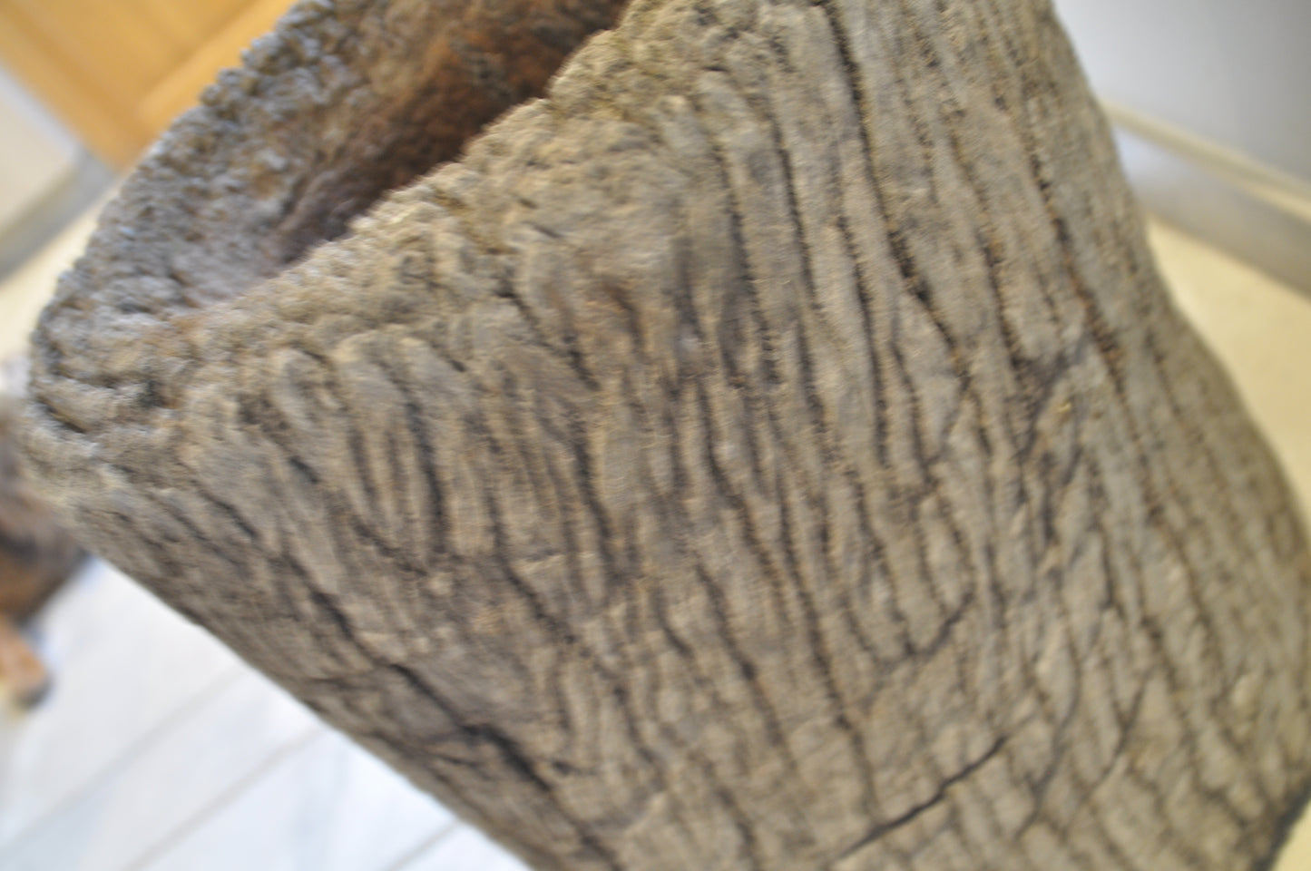 Rice pounder round aged
