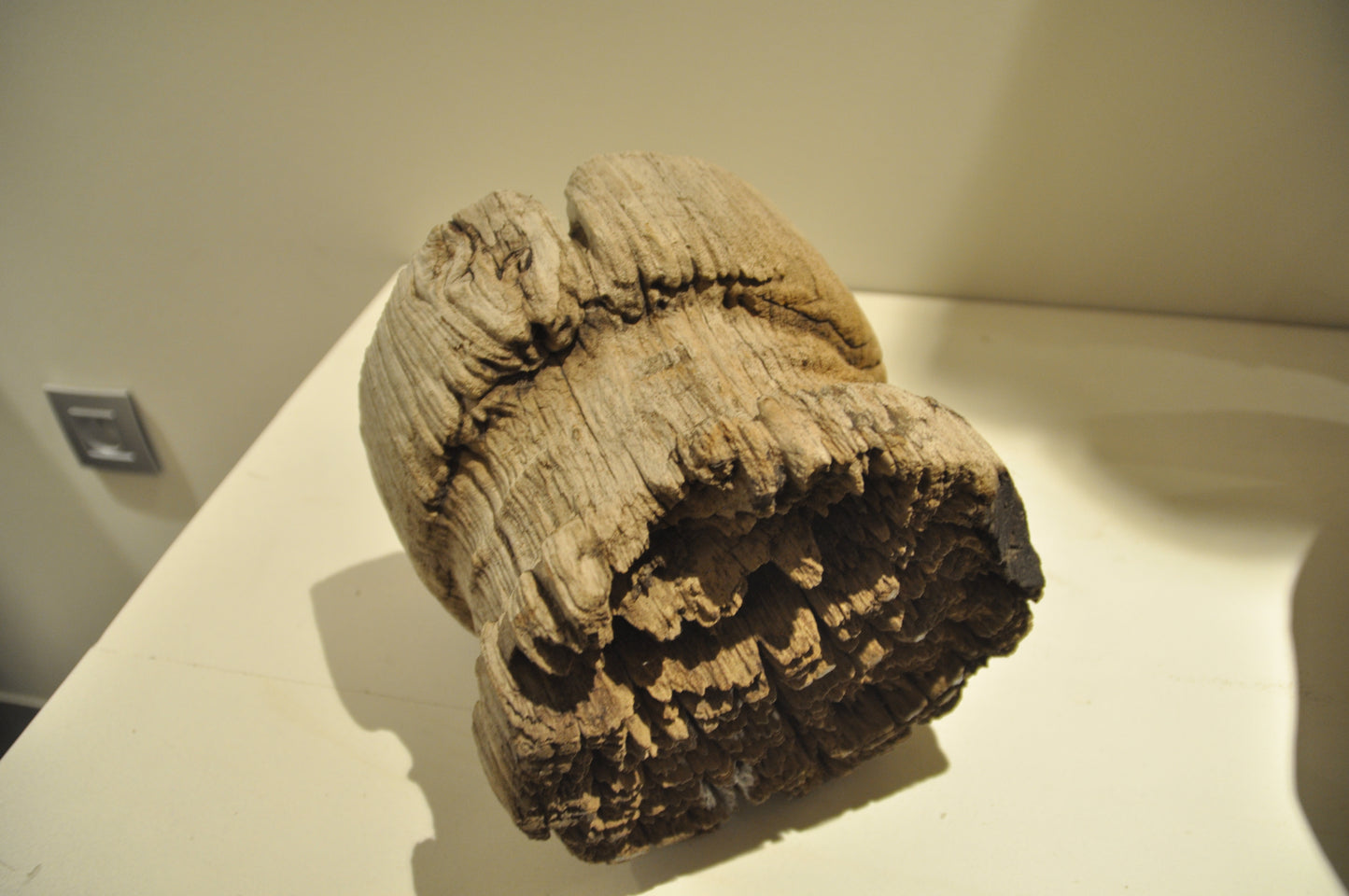 Ancient rice pounder small