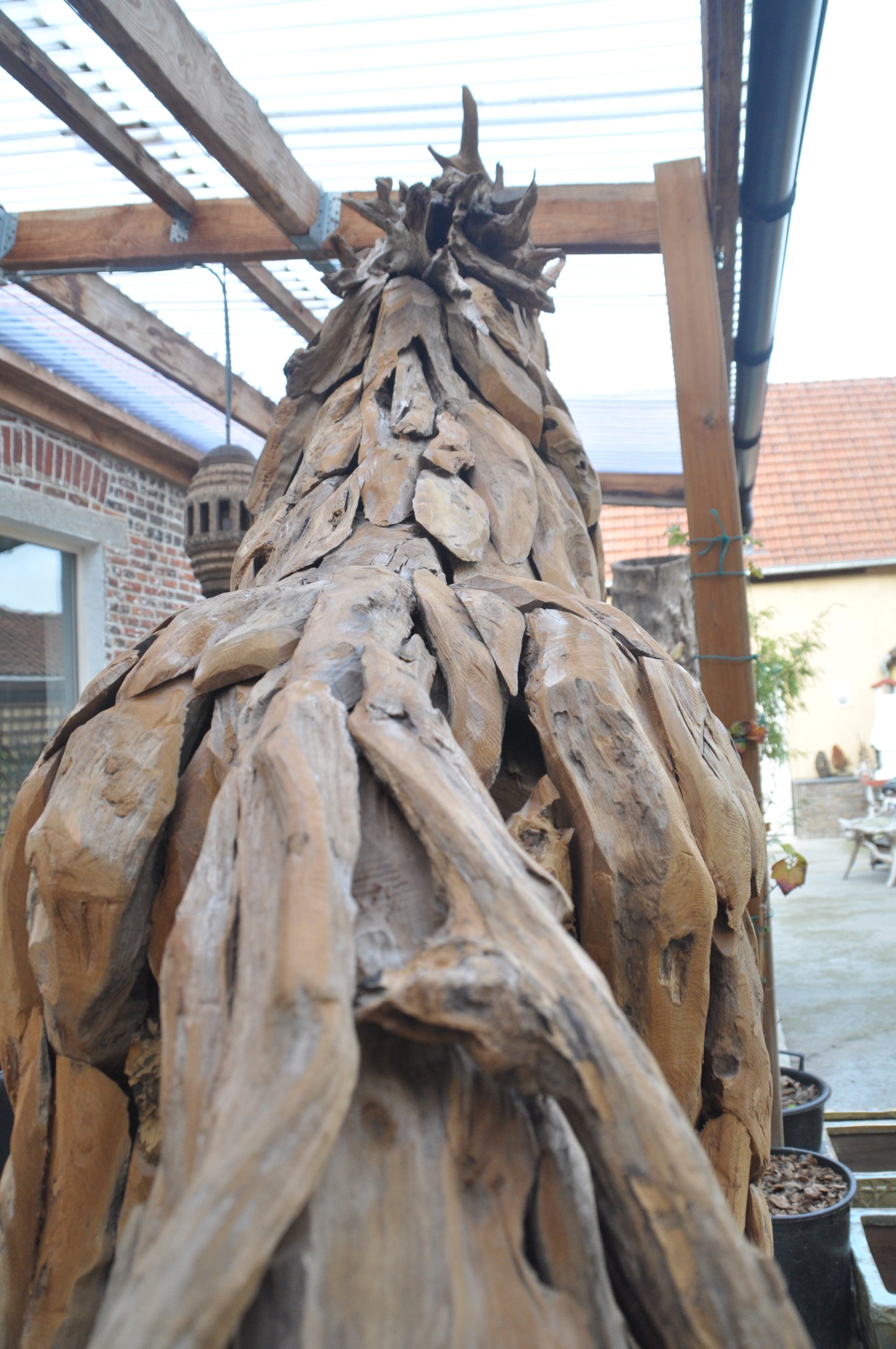 Prancing Mustang sculpture