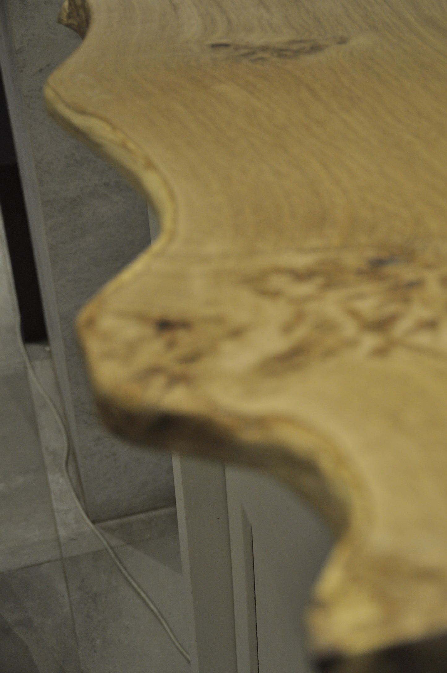 wood boards in live edge oak