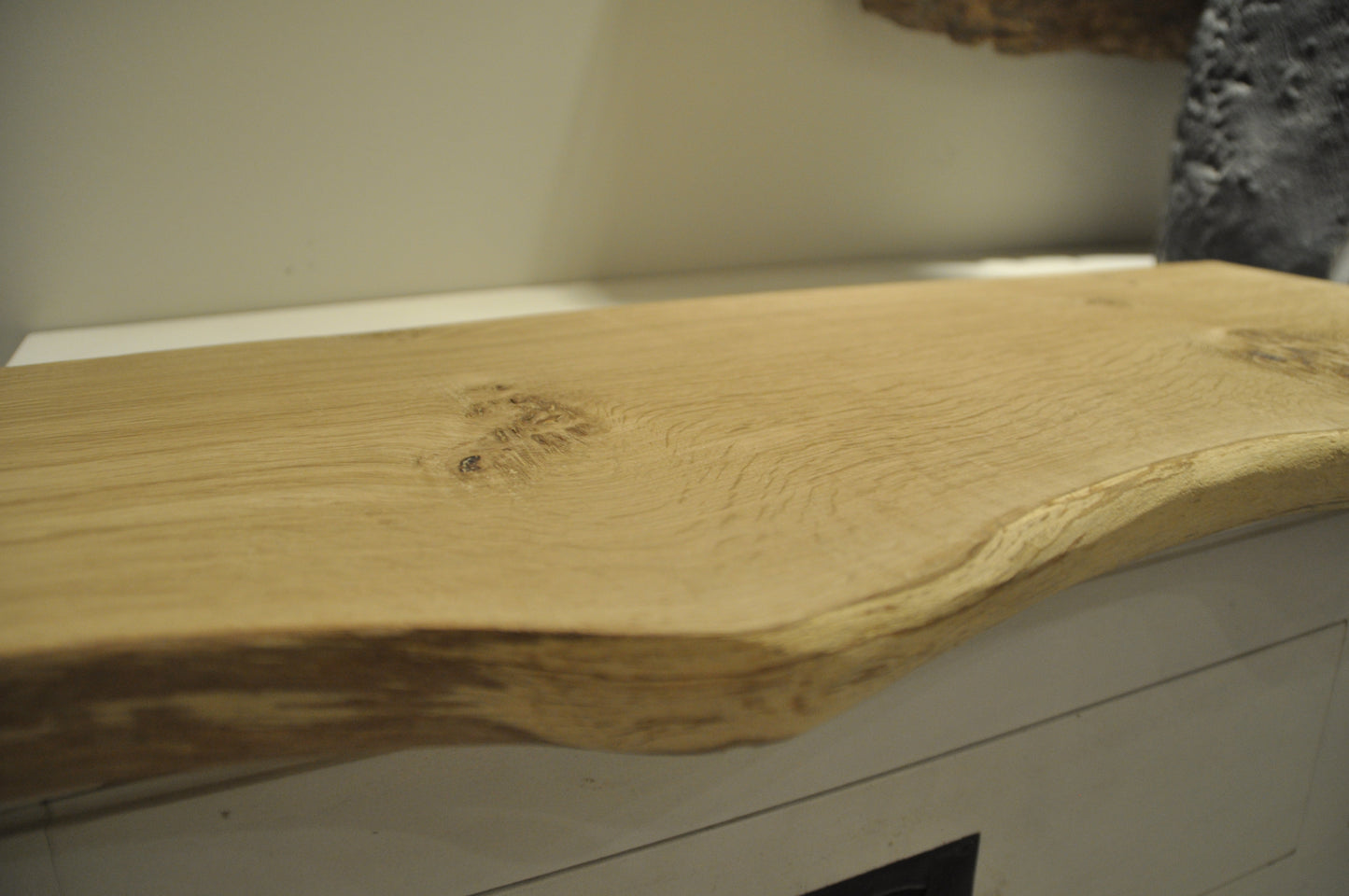 wood boards in live edge oak